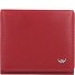  Polo Geldbörse RFID Leder 10 cm Variante rot
