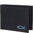  New Cryptan Geldbörse RFID Schutz 8.5 cm Variante schwarz-freedom fish cyan