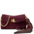  Umhängetasche Leder 19 cm Variante garnet multi
