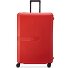  x United Colors of Benetton Color Block Hardside 4-Rollen Trolley 76 cm Variante red