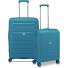  Starlight 3.0 4 Rollen Kofferset 2-teilig mit Dehnfalte Variante turquoise