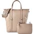  Jamila Shopper Tasche M 38 cm Variante taupe