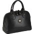  Story Donna Handtasche Leder 31 cm Variante nero-goldfarben
