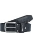  Belt Gürtel Leder Variante schwarz | 105 cm