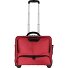  2 Rollen Businesstrolley 41 cm Laptopfach Variante rot