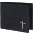  New Cryptan Geldbörse RFID Schutz 12 cm Variante schwarz-freedom cross grey