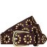  Nietengürtel Leder Variante dark brown | 95 cm