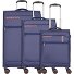  Silhouette 4 Rollen Kofferset 3-teilig mit Dehnfalte Variante dark blue