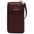  Bologna Leather Handytasche Leder 11 cm Variante burgundy