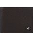  Basics Geldbörse Leder 12 cm Variante ebony