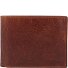  Geldbörse RFID Leder 12 cm Variante braun
