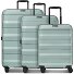  Pro PP 4 Rollen Kofferset 3-teilig mit Dehnfalte Variante mint