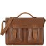  Nature Aktentasche Leder  40 cm Variante cognac