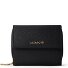 Bologna Leather Zip-Around Geldbörse Leder 12 cm Variante black