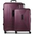  Essentials 14 4-Rollen Kofferset M+L mit Dehnfalte Variante aubergine metallic