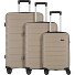  Travel Line 4100 4 Rollen Kofferset 3-teilig Variante taupe