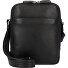  Milano Mini Bag Umhängetasche Leder 17 cm Variante schwarz
