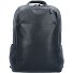  Black Square Rucksack Leder 39 cm Laptopfach Variante nero