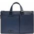  Russel Aktentasche RFID Schutz Leder 42 cm Laptopfach Variante blue
