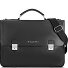  Valencia Aktentasche Leder 38 cm Laptopfach Variante black