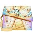  Art+Craft Umhängetasche Leder 30 cm Variante handbemalt