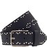  Gürtel Leder Variante black | 80 cm