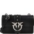  Love One Umhängetasche Leder 21 cm Variante nero-old silver