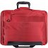  2 Rollen Businesstrolley 37 cm Laptopfach Variante rot