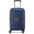 Carrousel 2 4 Rollen Kabinentrolley 55 cm mit Dehnfalte Variante blau