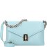  Meridiana Schultertasche Leder 28 cm Variante acquamarina