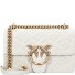  Love One Schultertasche Leder 21 cm Variante bianco seta-antique gold