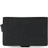 Blue Square Kreditkartenetui RFID Schutz Leder 7 cm Variante schwarz