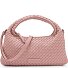  Sadie Weave Schultertasche Leder 37 cm Variante rose quartz
