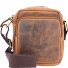  High-Class Nappa Henkeltasche Leder 25 cm Variante brown