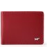  Golf 3.0 Geldbörse RFID Schutz Leder 12 cm Variante rot