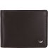  Polo Geldbörse RFID Schutz Leder 11 cm Variante dunkelbraun