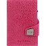  Click & Slide Kreditkartenetui Geldbörse RFID Leder 6,5 cm Variante fuchsia-silver