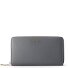 Bologna Leather XL Zip-Around Geldbörse Leder 19 cm Variante grey