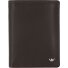  Polo Geldbörse RFID Schutz Leder 9 cm Variante dunkelbraun