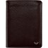  Capri Geldbörse RFID Schutz Leder 9 cm Variante dunkelbraun