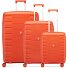  Skyline 2.0 4 Rollen Kofferset 3-teilig mit Dehnfalte Variante arancio