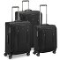  City 3.0 4 Rollen Kofferset 3-teilig mit Dehnfalte Variante schwarz