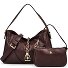  Helcho Schultertasche 33 cm Variante dk. brown