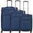  Gateway 4 Rollen Kofferset 3-teilig mit Dehnfalte Variante blue