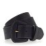  Gürtel Leder Variante black | 90 cm