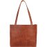  Paperbag Schultertasche Leder 32 cm Variante cognac
