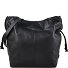  Beuteltasche Leder 41 cm Variante black