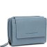  Orveta Geldbörse RFID Schutz Leder 13 cm Variante skyblue