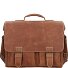  Hunter Finn Aktentasche Leder 40 cm Laptopfach Variante vintage tan
