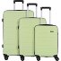  Travel Line 4100 4 Rollen Kofferset 3-teilig Variante lime green